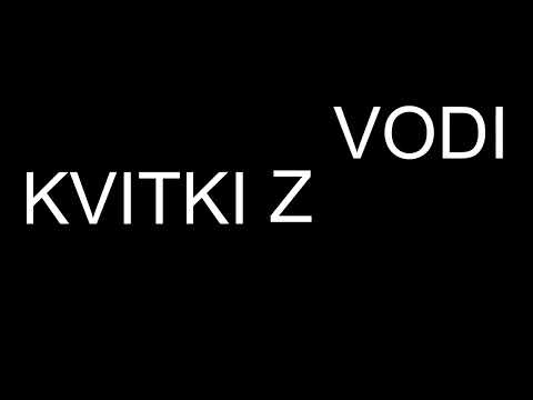KVITKI Z VODI - Tanja BODJANEC