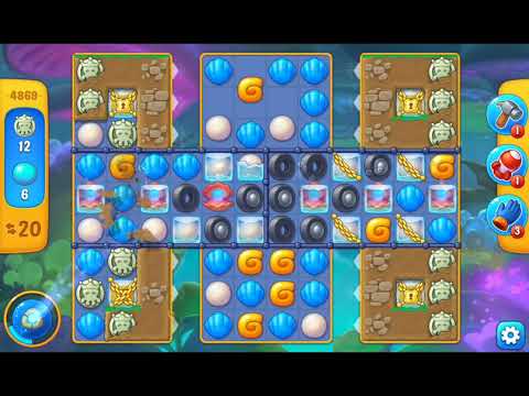 Fishdom 2021 - Level 4869   #Playrix #Fishdom #gaming