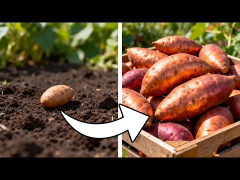 How ONE Sweet Potato Can Explode Into 1,000 Lbs by Growing SWEET POTATO SLIPS! COMPLETE MASTER GUIDE