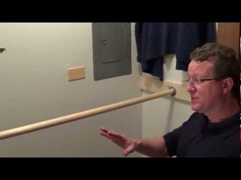 image-What height should a double rod closet be?