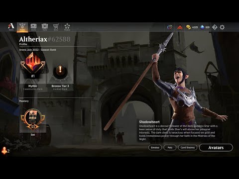 MTG Arena #1 Mythic Historic Mono R Laelia Burn Deck Guide