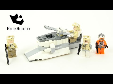 Vidéo LEGO Star Wars 8083 : Rebel Trooper Battle Pack