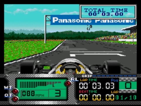 Formula One World Championship: Beyond the Limit - Sega CD (1993)