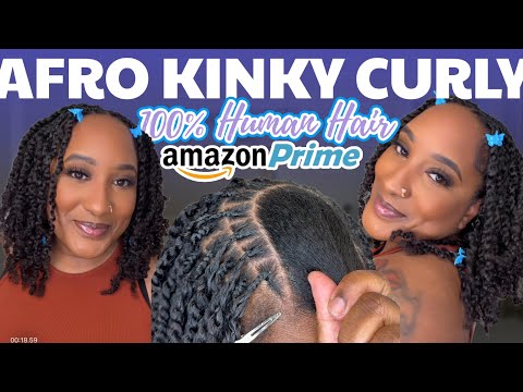 DIY 100% Human Hair Afro Kinky Twist |ssawhair on Amazon 