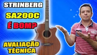 Video thumbnail for VIOLÃO STRINBERG SA200C REVIEW AVALIAÇÃO by Luthier Douglas Pereira