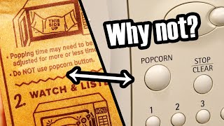 Whats the deal with the popcorn button?