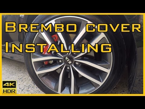 Brembo Caliper Cover Install