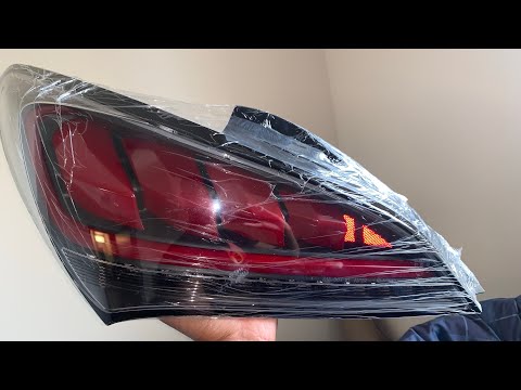 How to seal Genesis coupe Spec D tuning tail lights