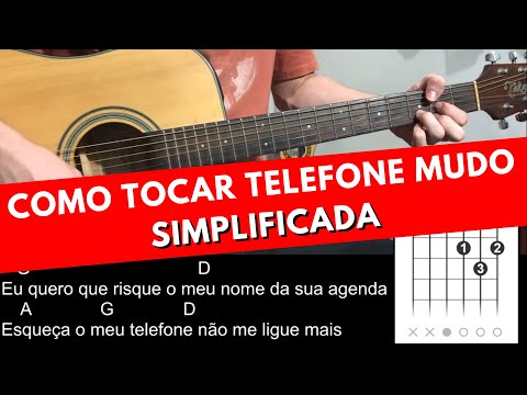 Como Tocar Telefone Mudo SIMPLIFICADA