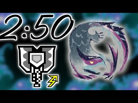 Nargacuga Solo with Charge Blade | 2:50 (TA Wiki) - MHRise Sunbreak (PC)