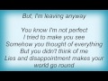 Uncle Kracker - To Think I Used To Love You Lyrics