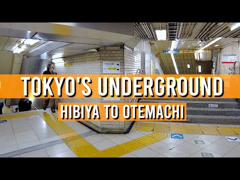 Tokyo's Underground - Hibiya, Ginza, Tokyo Station, Otemachi | JAPAN WALKING TOURS