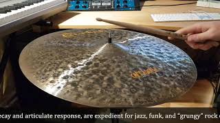 Video thumbnail for Turkish Cymbals Cappadocia Ride 22" by Cymballand.de