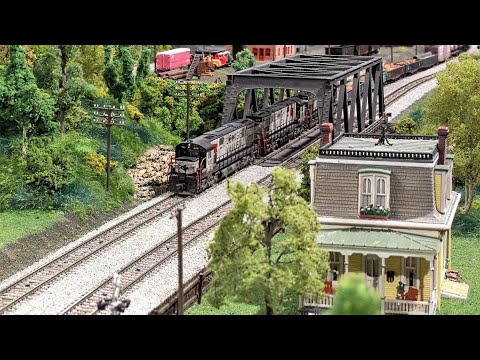 Snowbirds in Action on my Lehigh Valley Model Railroad
