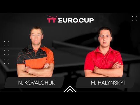 16:45 Nazarii Kovalchuk - Mykola Halynskyi 01.07.2024 TT Euro.Cup Ukraine Star. TABLE 3