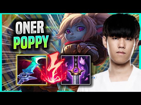 LEARN HOW TO PLAY POPPY JUNGLE LIKE A PRO! - T1 Oner Plays Poppy JUNGLE vs Lee Sin! | Patch 11.22