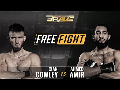 FREE MMA Fight | Cian Cowley vs Ahmed Amir | BRAVE CF 41