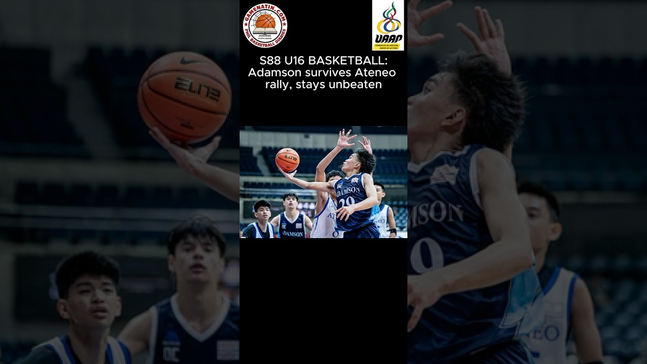 UAAP U16 Basketball: Adamson, UE take down Ateneo, UP