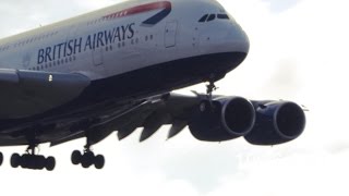 Heathrow Morning Landings- HEAVY Traffic