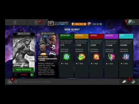 Summoner Smackdown Boss Rush MCOC