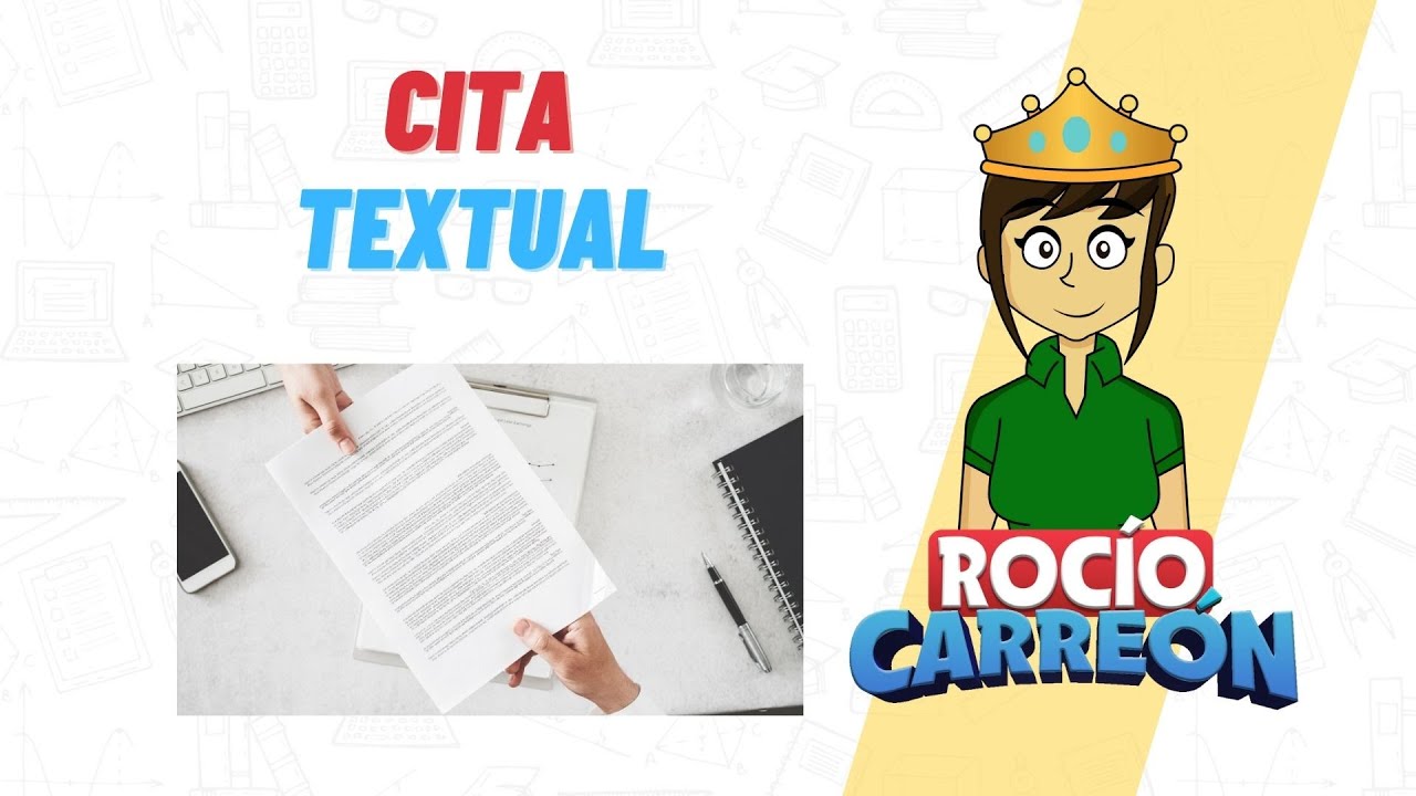 CITA TEXTUAL - CITA DIRECTA E INDIRECTA