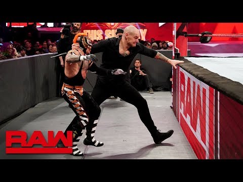 Rey Mysterio Suffered An “Ankle Injury” On Raw, Won’t Compete Against Andrade On SmackDown