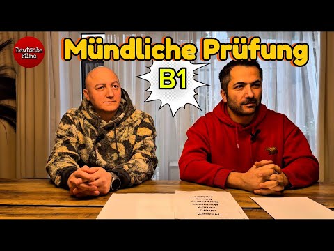 Mündliche Prüfung B1 Sprechen Teil DTZ TELC #mündlicheprüfung #b1prüfung #sprechen
