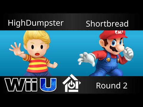 Discover Smash 8/25/17 - HighDumpster (Lucas) vs Shortbread (Mario) - Smash 4 Round 2