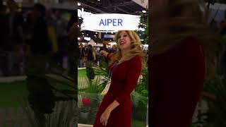 CES 2026 at Aiper's Booth Short| Scuba V3 | World’s No.1 smart robotic pool cleaner brand! #shorts