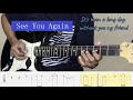 See You Again - Charlie Puth - Electric Guitar Cover + TAB