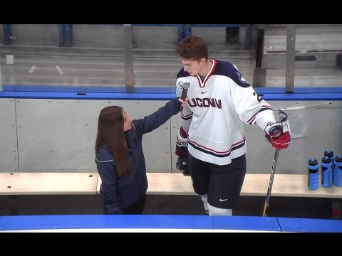 Dana Feigenbaum's Interview with Uconn Hockey's Tage Thompson