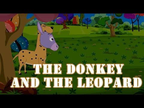 English Moral Stories  ||  Short Stories  ||  Donkey in Leopard's Skin