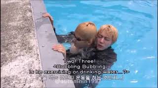 Download lagu Taehyung and jin swimming together (taejin moment in saipan)  DVD SUMMER PACKAGE IN SAIPAN mp3