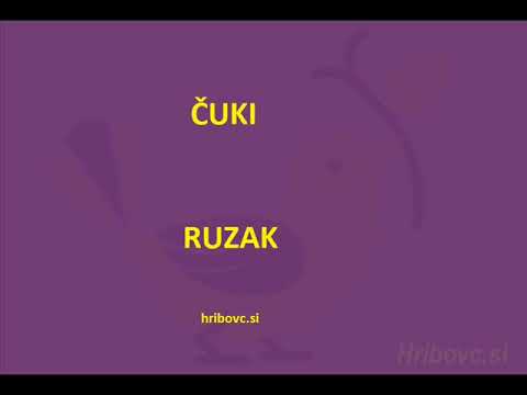 Čuki - Ruzak