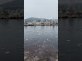 ❄️ ICE makes INCREDIBLE sounds !!! Skipping rocks on frozen pond !!!! #shorts #scifi #science #lake