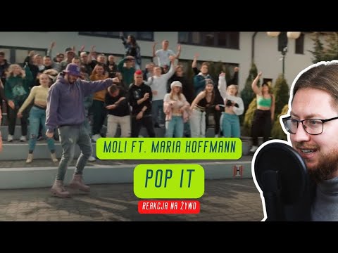 Moli ft. Maria Hoffmann "Pop It" | REAKCJA NA ŻYWO 🔴