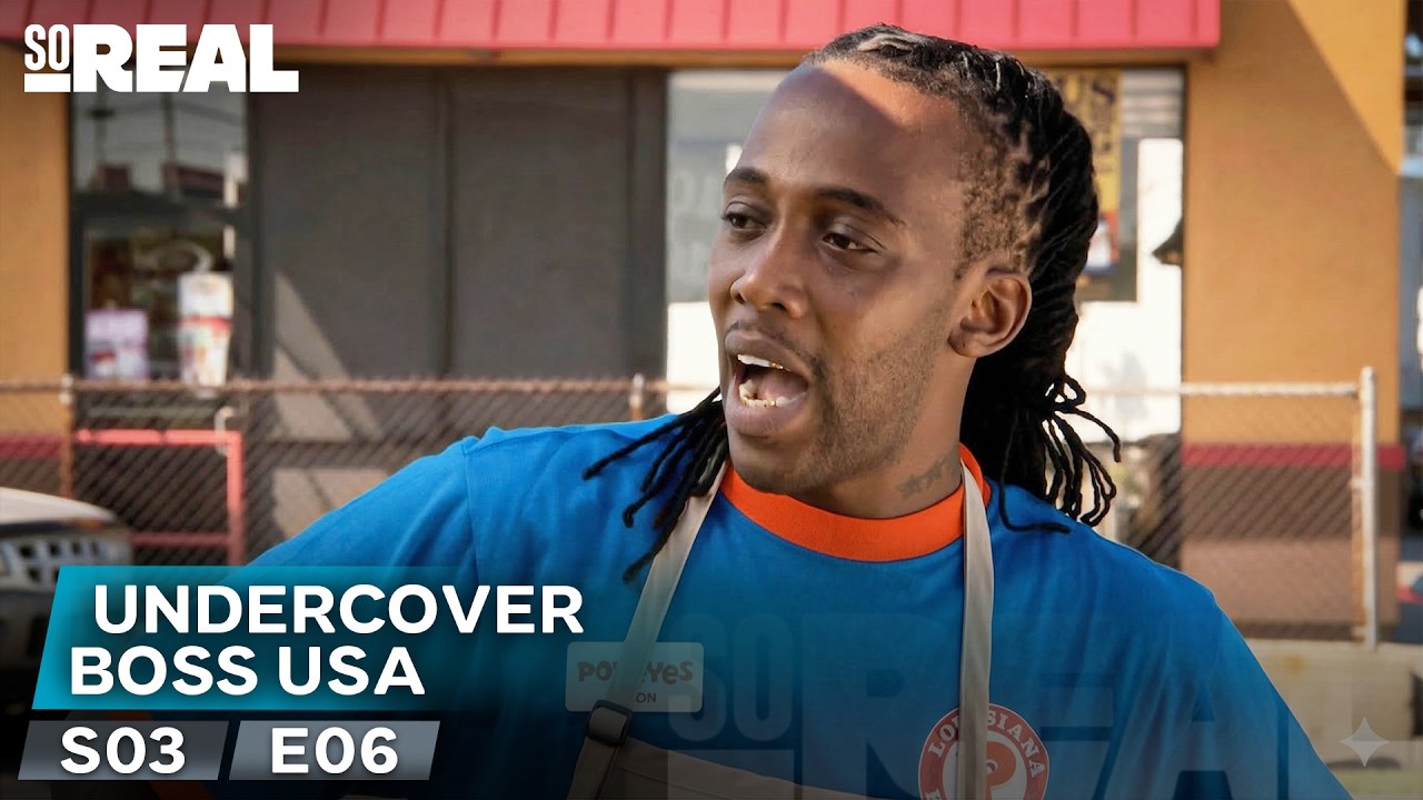POPEYES CEO Goes Undercover! | Full Episode | S3 E6 | Undercover Boss USA | So... Real