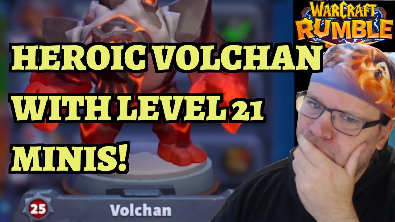 HEROIC Volchan - Blackrock Mountain Campaign Guide - Warcraft Rumble