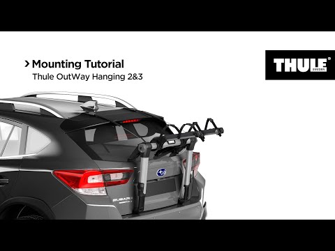 Trunk Bike Rack - Thule OutWay Hanging (Mounting Tutorial)