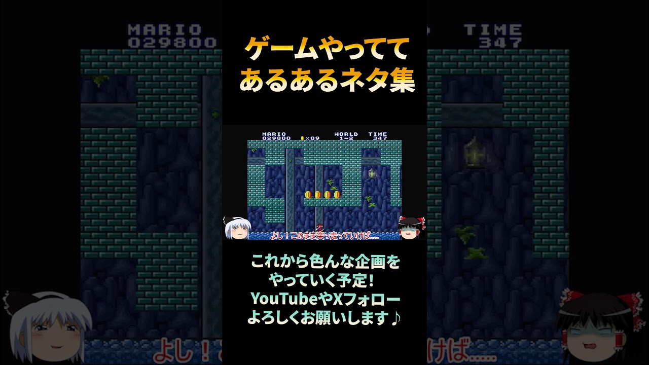 【マリオネタ】スーパーマリオブラザーズをプレイして誰もが経験すること！/スーパーマリオ/スーパーマリオブラザーズ/Super Mario Bros.