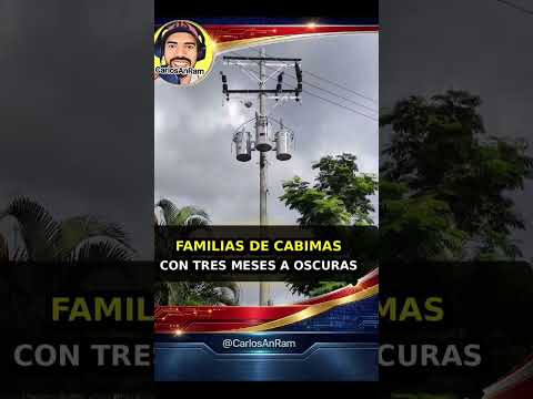 EL COLMO DL CHAVISMO YA NO SABEMOS A QUIÉN ACUDIR". FAMILIAS DE CABIMAS CON TRES MESES A OSCURAS