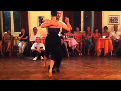  Gianpiero Galdi  and  Maria Filali  are  dancing  to  "  Rie Payaso  "