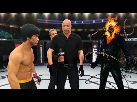 Bruce Lee VS Ghost Rider | EA Sports UFC |