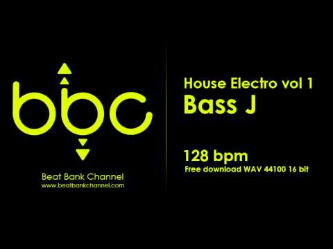 FREE AUDIO SAMPLES - House Electro Vol.1 - Bass J - 128 bpm