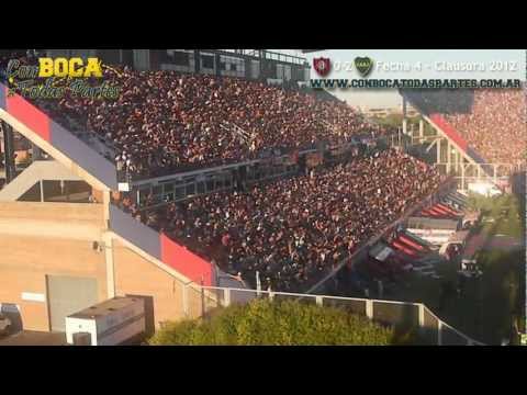 "Gastadas para el Cuervo que se va a la B" Barra: La 12 • Club: Boca Juniors