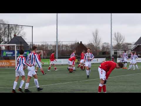 2e doelpunt Renswoude jo17-1 vs ASC Nieuwland jo17-1 op 8-12-2018