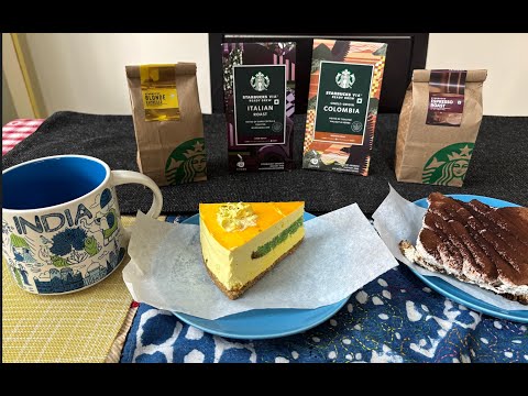 Coffee Tasting & Comparison:Starbucks Espresso French Press vs Blonde Roast Pour Over #coffee #cafe