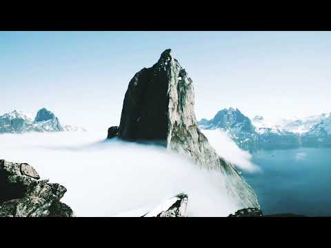 Rolling fog with Ambient music  #mood #relaxing #mountains #calming #fog #positivevibes