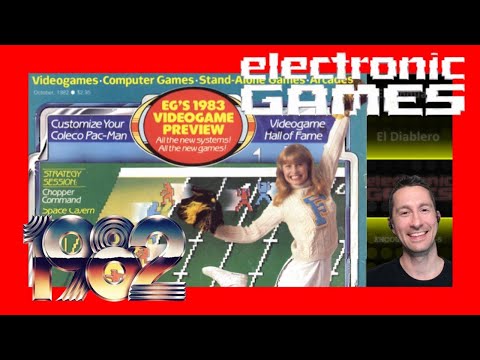 Let's Read Electronic Games Magazine October 1982! #videogames #retrogaming