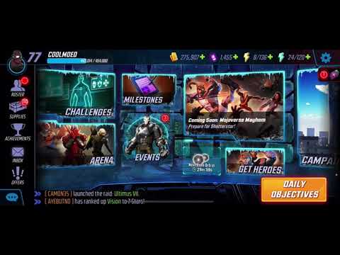 Shatterstar event mojoverse mayhem 1-1 marvel strike force